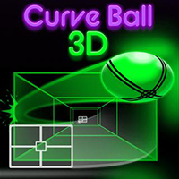Curve Ball 3D - A 3D version of the classic pong game where you control a paddle to bounce a ball and defeat your opponent.